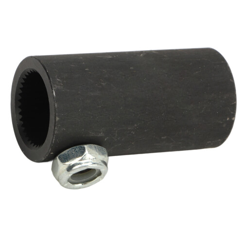 Steering Shaft Coupling 3/4in-36 Spline Metal IMCA 2