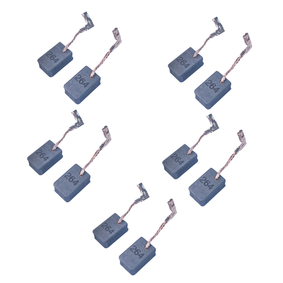 10Pcs Cb264 Cb262 Electric Motor Carbon Brushes Universal Auto 7754002889653