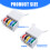 Tinned Copper Cable Silicone Wire 5 Colors Stranded-  A 2