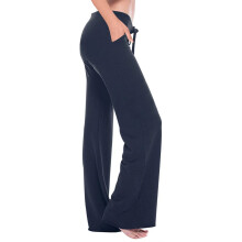 Women's Cargo Pants High Waist Fashion Flared-Navy Blue XXL