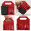 Battery Holder Organizers for 18V Tool Batteries Featuring 2