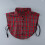 Checkered Pattern Detachable Collar Soft Polyester Fabric-B 6