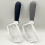 Handheld Magnifier Rectangular Magnifying Glass Foldable-grey 5