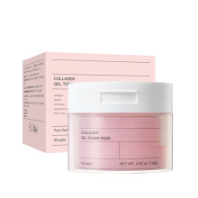 Kollagen-Toner-Pads, porenverfeinernde, feuchtigkeitsspendende Hautpflege