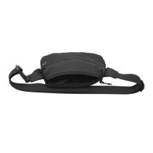 Large Capacity Waterproof Nylon Waist Bag Black