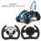 Racing 280mm D Shaped Steering Wheel Black 11