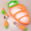 Baby Silicone Carrot Weaning Set with Utensils 21