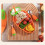 Baby Silicone Feeding Kit with Carrot Design Fork Spoon Straw Cleaner Orange 7