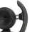 Racing 280mm D Shaped Steering Wheel Black 1