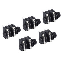 Stereo Socket 6.35mm 4P 6.5mm Input Jack for Microphone Guitar Easy Connection