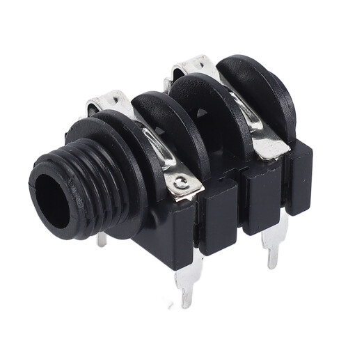 Stereo Socket 6.35mm 4P 6.5mm Input Jack for Microphone Guitar Easy Connection 2