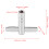 2Pcs Metal Drum Key - Portable Tuner Tool 2