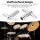 2Pcs Metal Drum Key - Portable Tuner Tool 6