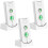 2-Way Intercom for Home, Wireless Intercom System for House with Volume and Ringtones Adjustment Rechargeable 3 Pack A 1