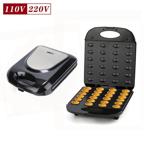 Walnut Cookie Maker 24 Holes Mold Maker Electric Walnut Cake Maker  Nut Waffle Bread Machine Breakfast Pan EU Plug