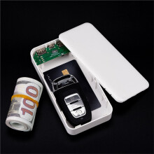 Secret Storage Power Bank Safe with Large Hidden Compartment for Valuables Black