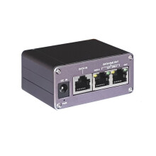 For Mikrotik and Compatible Gigabit Industrial POE Injector 24V 60W Output Mode