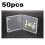 50pcs USB Flash Drive Boxes Protector Transparent Clear Storage Case Dustproof USB Stick Packaging for Memory Drives 3
