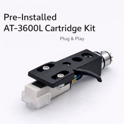 AT-3600L Cartridge + SME Headshell Combo, Universal SME Interface, for Most Standard Turntables,LP Turntable Accessories 1