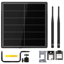 Répéteur de Nœud Solaire D5L-S2 XIAO ESP32-S3 SX1262 LoRa pour Nœud Mesh LoRa Mesh Compatible Meshcore Meshtastic 915 MHz