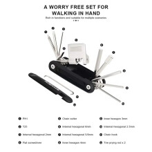 Riderace 12-in-1 Bicycle Multi Tool: Portable Bike Repair Kit with Chain Splitter, Hex & Spoke Wrench