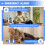 2-Way Intercom for Home, Wireless Intercom System for House with Volume and Ringtones Adjustment Rechargeable 3 Pack B 2