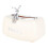 Elegant Tissue Box Holder250g 21x13.8x11.5cm White 2