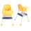 Convertible Adjustable Baby High Chair 34x14x73 cm 2