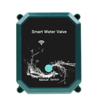 Smart ZigBee Water Valve DN15, Compatible with Tuya Smart Life App Control, Automatic Shut Off, IP67 Waterproof Metal for Garden Irrigation