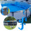 Pool Pole Hanger 4PCS Adjustable Skimmer Net Holder Set for Above Ground Pools, Rust‑Resistant Clips 4