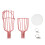 Fruit Picker Basket Red, 25x2x15cm 350g, 3cm Pipe 3