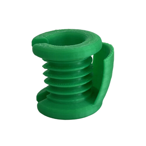 Moisture Resistant Plastic Finger Guards for Crochet Yarn-Green