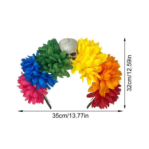 Punk Spiders Flower Hairband Soft Comfortable-FG169 3 2