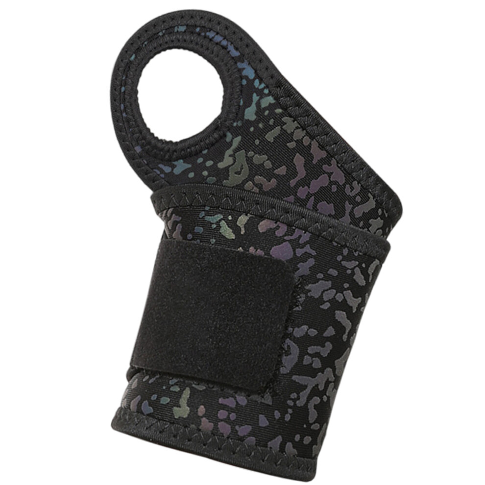 Black Athletic Wrist Wrap Brace Adjustable Wrists-Colorful