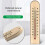 High Accuracy Wood Thermometers Clear Readable Scale-large 6
