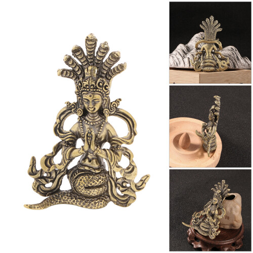 Metal Buddhas Statues for Meditations Decors,Nuwa Statues 1