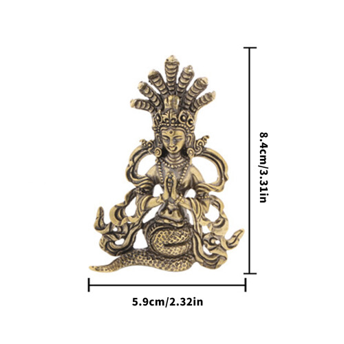Metal Buddhas Statues for Meditations Decors,Nuwa Statues 2