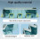 Rectangular Above Ground Pool 1.85m, Easy Setup Collapsible Design for Backyard Outdoor Use 3