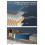 Rectangular Above Ground Pool 1.85m, Easy Setup Collapsible Design for Backyard Outdoor Use 5