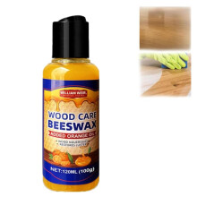 Beeswax Furniture Polish 120ml Deep Nourishing Formula for Wood and Floor Cleaning and Restoration