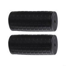 Universal Rubber Wheelbarrow Handle Grips Non Slip Weatherproof Replacement for Garden Cart 2pcs