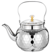 Luksusowy Czajnik Ze Stali Nierdzewnej - 2 L, Elegancki Czajnik do Domu i na Kemping, Srebrny