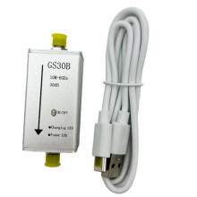 Wideband RF Power Amplifier Module 10kHz to 6GHz 30dB Gain Broadband Signal Amplifier Board GS30B [10M-6GHz 30dB]