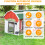 Solar Powered Automatic Chicken Coop Door with Timer, Light Sensor and Remote Control Aluminum Design 2