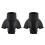 2 Pack Walking Cane Tip with SelfStanding Tripod Base, NonSlip Rubber Replacement for Walking Stick 1