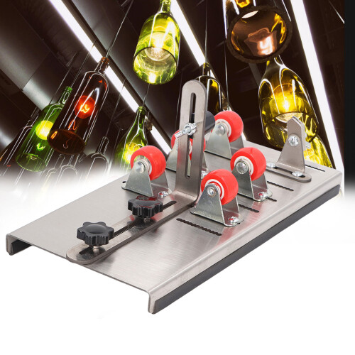 Glass Bottle Cutter 5 Wheels Stainless Steel