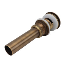 Copper Pop-Up Sink Drain 380g Perforated Non-Leak