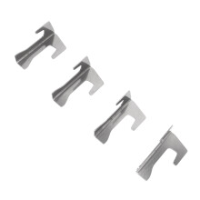 Universal Grill Heat Plate Spacers 4pcs Stainless Steel Flame Tamers for BBQs
