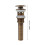 Copper Pop-Up Sink Drain 380g Perforated Non-Leak 2