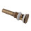 Copper Pop-Up Sink Drain 380g Perforated Non-Leak 13
